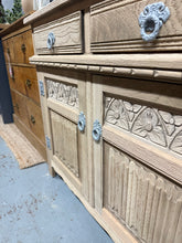 Load image into Gallery viewer, Stripped Oak Sideboard
