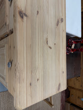 Load image into Gallery viewer, Stripped Pine Sideboard
