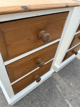 Load image into Gallery viewer, 2 x Solid Pine Bedsides
