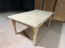 Load image into Gallery viewer, Vintage Pine Dining Table
