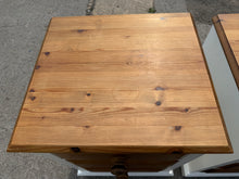 Load image into Gallery viewer, 2 x Solid Pine Bedsides
