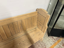 Load image into Gallery viewer, Stripped Pine Pew
