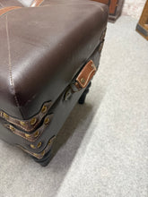 Load image into Gallery viewer, Leather Pouffe
