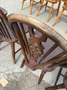 4 x Wheelback Chairs