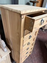 Load image into Gallery viewer, Stripped Pine Tallboy
