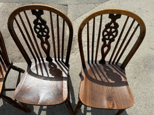 4 x Wheelback Chairs