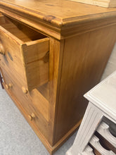 Load image into Gallery viewer, Solid Pine Chest Of Drawers
