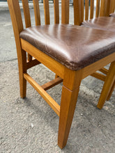 Load image into Gallery viewer, 6 x Oak Chairs
