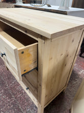 Load image into Gallery viewer, Stripped Pine Chest Of Drawers
