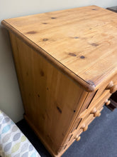 Load image into Gallery viewer, Solid Pine Chest Of Drawers
