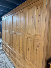 Load image into Gallery viewer, Large Solid Pine Wardrobe
