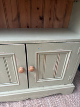 Load image into Gallery viewer, Green Distressed Bookcase
