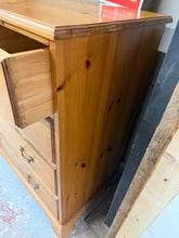 Load image into Gallery viewer, Solid Pine Chest Of Drawers

