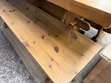 Load image into Gallery viewer, Rustic Table &amp; Bench Set
