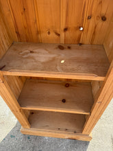 Load image into Gallery viewer, Narrow Pine Bookcase
