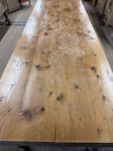 Load image into Gallery viewer, Long Vintage Pine Table
