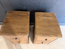 Load image into Gallery viewer, 2 x Oak Bedsides
