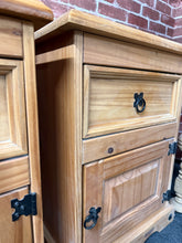Load image into Gallery viewer, 2 x Pine Bedsides
