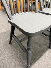 Load image into Gallery viewer, 4 x &#39;Off Black&#39; Chairs
