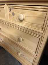 Load image into Gallery viewer, Stripped Pine Chest Of Drawers
