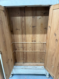 Vintage Pine Wardrobe