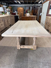 Load image into Gallery viewer, Solid Oak Refectory Table
