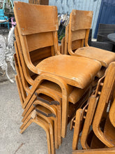 Load image into Gallery viewer, Childs Bentwood Stacking Chair
