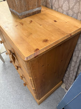 Load image into Gallery viewer, Solid Pine Chest Of Drawers
