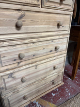 Load image into Gallery viewer, Tall Stripped Pine Drawers
