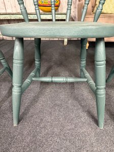 4 x 'Oxford Green' Chairs