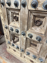 Load image into Gallery viewer, Hardwood Studded Cupboard
