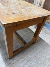 Load image into Gallery viewer, Vintage Pine Refectory Table
