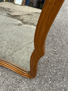 Curvy Pine Mirror