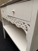 Load image into Gallery viewer, White Console Table
