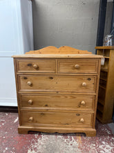 Load image into Gallery viewer, Solid Pine Chest Of Drawers
