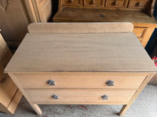 Load image into Gallery viewer, Stripped Oak Chest Of Drawers
