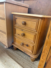 Load image into Gallery viewer, Vintage Pine Bedside
