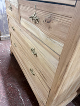 Load image into Gallery viewer, Stripped Satinwood Chest Of Drawers

