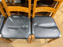 Load image into Gallery viewer, 4 x Oak Chairs
