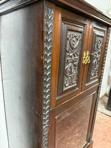 Mahogany Music Cabinet
