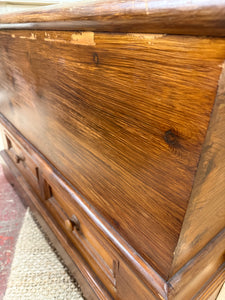 Solid Pine Blanket Box