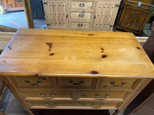 Load image into Gallery viewer, Solid Pine Chest Of Drawers
