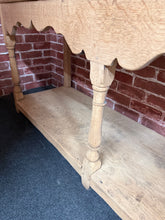 Load image into Gallery viewer, Stripped Oak Hall Table
