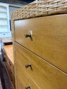 Wicker & Pine Drawers
