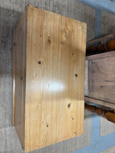 Load image into Gallery viewer, Antique Pine Blanket Box
