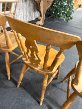 Load image into Gallery viewer, 4 x Farmhouse Chairs
