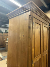 Load image into Gallery viewer, Vintage Pine Wardrobe
