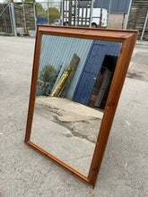 Load image into Gallery viewer, Chunky Wooden Mirror

