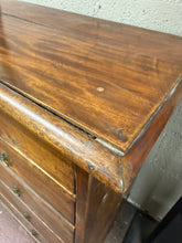Load image into Gallery viewer, Mahogany Chest Of Drawers
