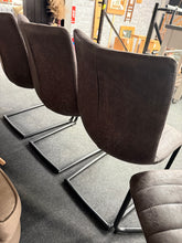 Load image into Gallery viewer, 4 x Grey Dining Chairs
